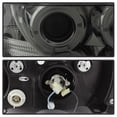 thumbnail image 4 of AKKON - For BMW E37 Z3 Coupe Halogen Type Smoked Smoke Dual LED Ring Projector Headlights Lamps Replacement Set, 4 of 7