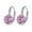 Pink, variant on Fiaya Women Flowers Earrings Jewelry, Fashion Crystal Alloy Earrings, Cubic Zirconia Earrings, Trendy Fashion Jewelry Gifts for Women Birthday Wedding (White)