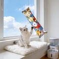 thumbnail image 4 of 25x6cm Crinkly Cat Chew Pillow Toy – Multicolor Polyester Kicker for Scratching, Biting & Cuddling – Built-In Crinkle Paper, Anxiety Relief, Durable & Easy to Clean, 4 of 6