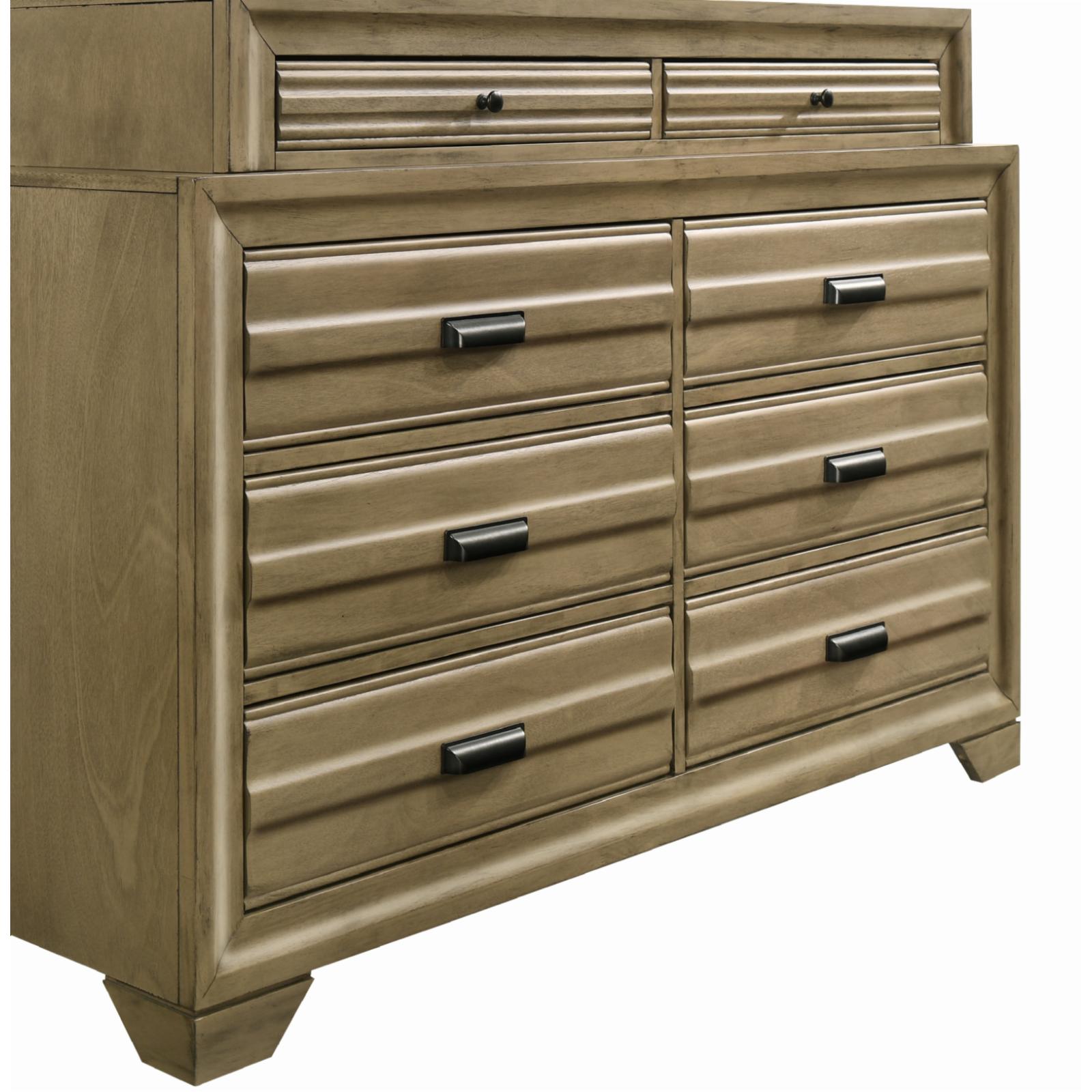 Roundhill Furniture Loiret Contemporary 8-Drawer Dresser
