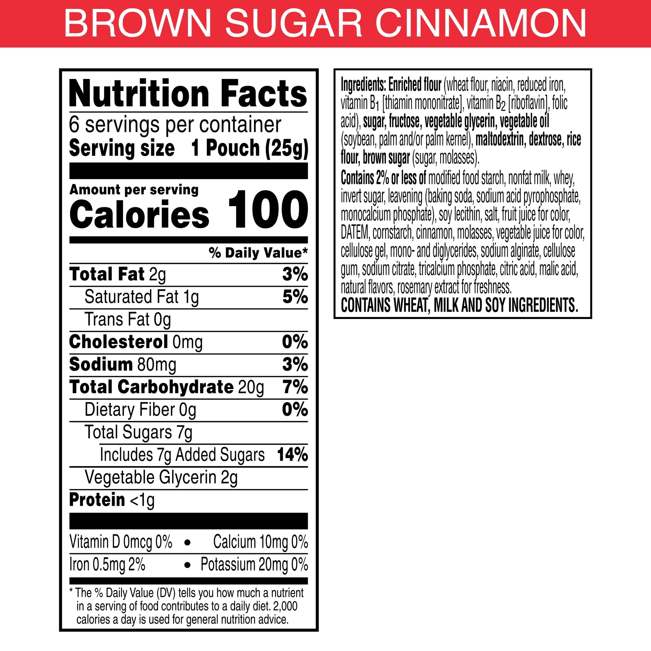 (6 pack) Special K Bar Brown Sugar Cinnamon Chewy Pastry Crisps, Ready-to-Eat, 100 Calorie Snacks, 5.28 oz, 12 Count