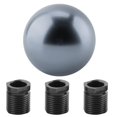 thumbnail image 1 of Riwesomey Perilla manual universal para coche, cabeza de cambio de marchas, forma de bola redonda (titanio) Automoción decorativa y accesorios Riwesomey VI003487-00, 1 of 6