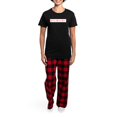 thumbnail image 4 of CafePress - Nollaig Shona Dhuit Women's Dark Pajamas - Women's Short Sleeve Print T-Shirt and Pants Dark Cotton Pajama Set, 4 of 7