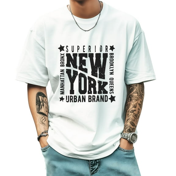 Men's Short Sleeve Graphic T shirt Collection Summer New Trend Sports Shirt Select