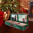 thumbnail image 3 of Sulaicai Christmas Wrapping Paper Organizer Storage,Gift Wrap Holder With Extra Pockets for Christmas Decorations,Underbed Storage for Holiday Decorations, Large Capacity Storage Box, 41x14x6, 3 of 7