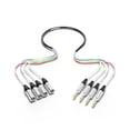 thumbnail image 1 of Snake Cable PRORECK 4 canales de audio blindado TRS a XLR de 1/4 pulgadas, 1 of 6