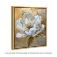thumbnail image 2 of Athenas Flower Canvas Glamorous Feminine Wall Art by Art Remedy, Gold Frame, 20" x 24", 2 of 8