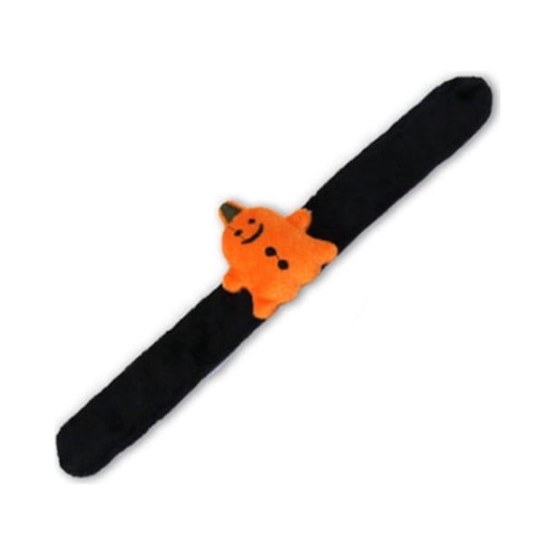 Xihbxyly Juego de Pulseras de Halloween, Diseño de Calabaza, Fantasma y Araña, Cómodas de Llevar, Ideales para Decorar Fiestas, Perfectas para Halloween, Unisex, Tamaño 22 X 3 Cm, Juego de 4 Piezas.