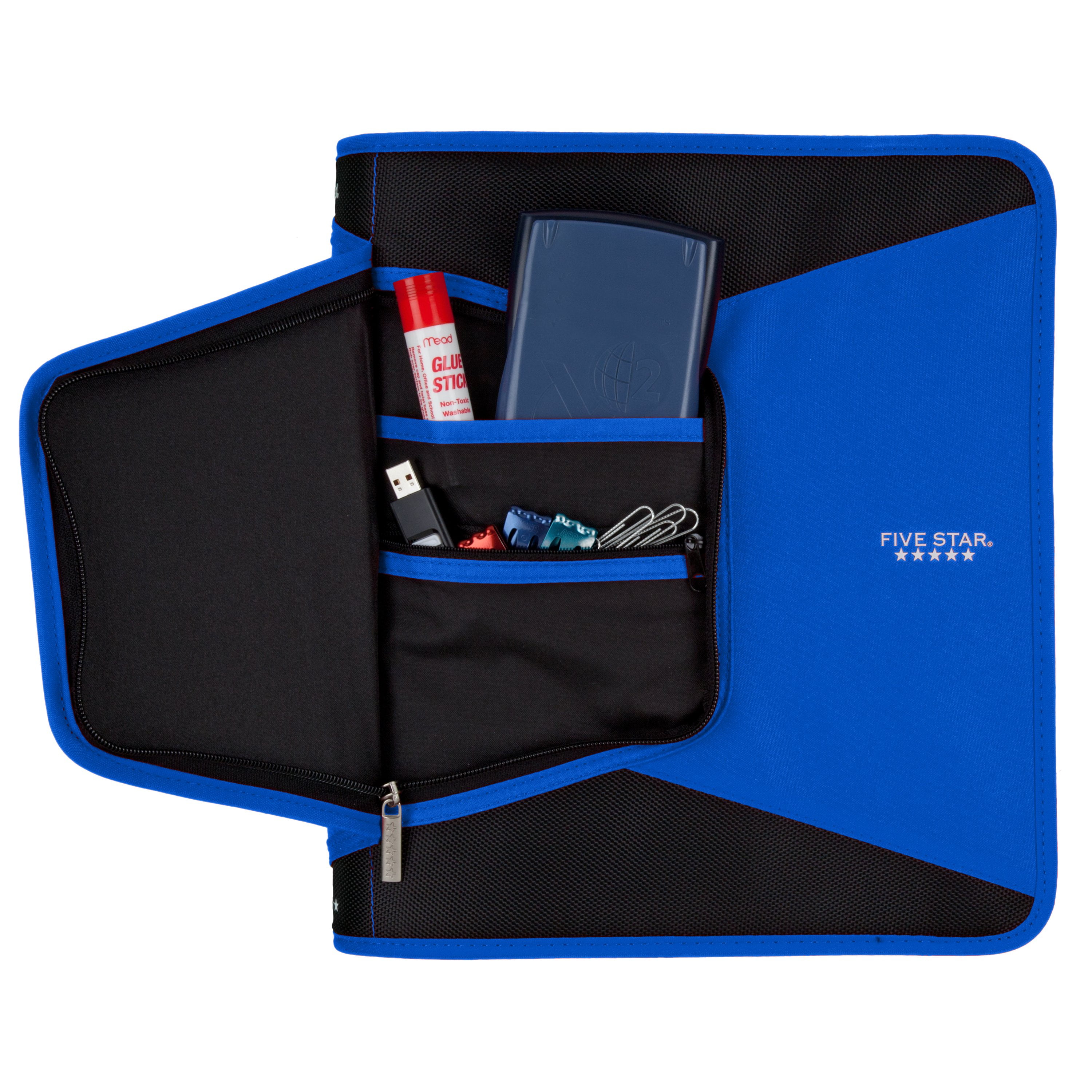 Five Star 1.5 Inch Tech Binder, Blue, 1 Count