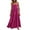 Hot Pink, variant on Abcnature Womens Maxi Dress, Women Loose Dress, Strap Beach Long Dress, Plus Size Summer Casual Long Dresses, Wedding Guest Dresses Beach Party Dress Dark Blue S