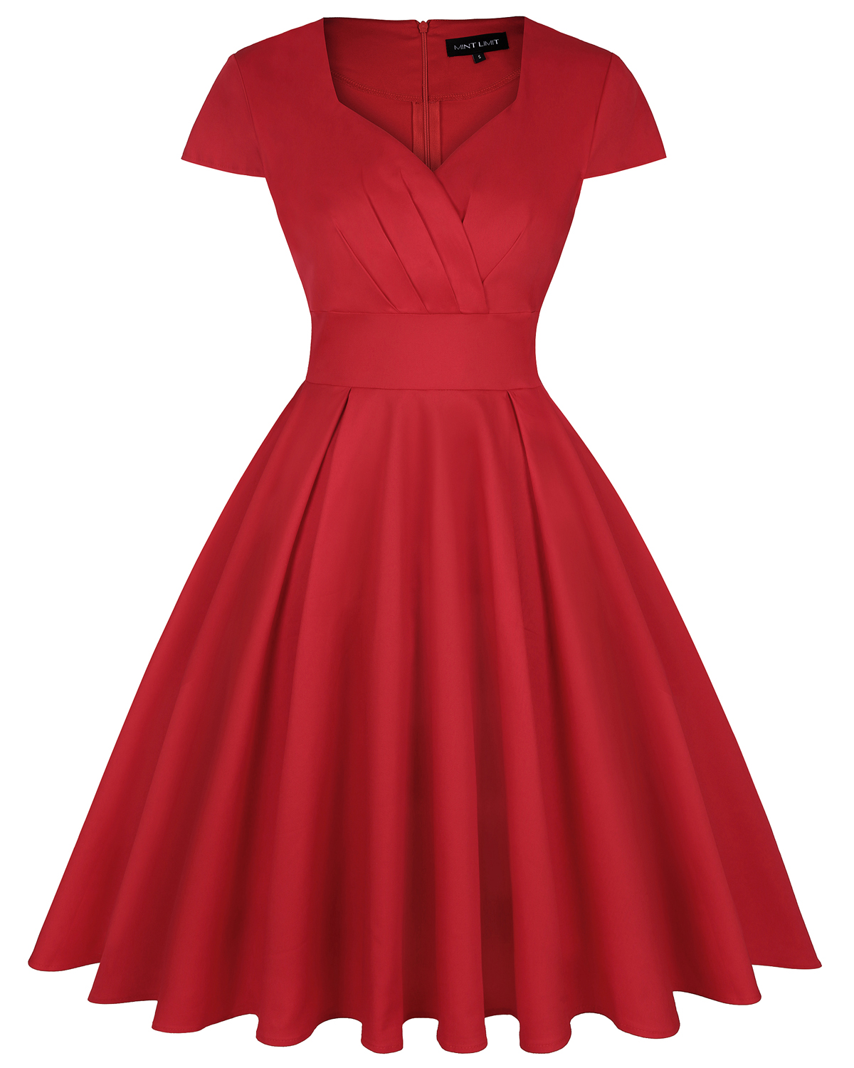 Vintage 1950s Retro Cap-Sleeves 