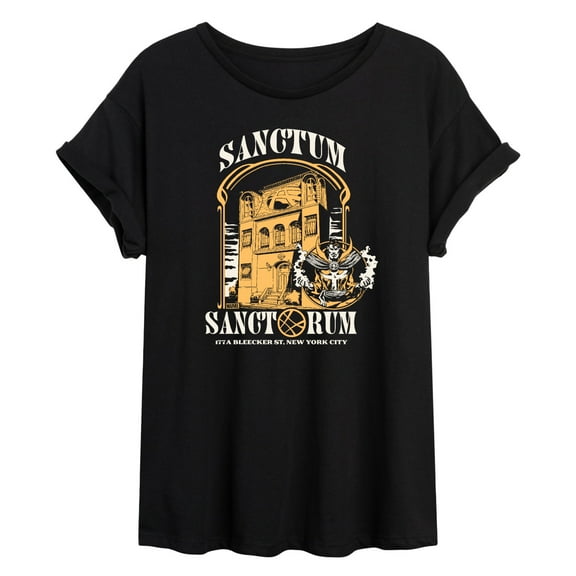 Marvel - Dr. Strange Sanctum Sanctorum - Women's Oversized Graphic T-Shirt
