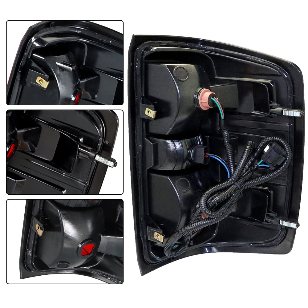 LABLT Halogen Tail Light Lamp For 2014-2018 Chevy Silverado 1500 2500 Left Driver Side