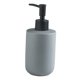 thumbnail image 3 of Botella dispensadora de jabón de cerámica, contenedor de líquido, botella dispensadora de jabón líquido, botella vacía con bomba para baño, inodoro, Gris Sunnimix Botella de bomba vacía, 3 of 8