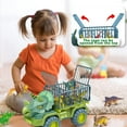 thumbnail image 6 of JBeeCtrl Dinosaur Truck Toy Triceratops Transporter Boys and Girls Capture Dinosaur Playset Suitable For Boys And Girls Over 3 Years Old, 6 of 7