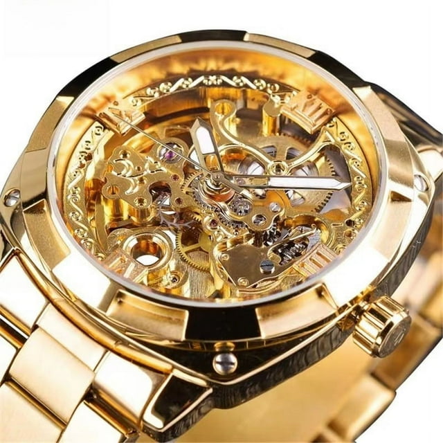 Reloj mecánico automático, reloj casual hueco para hombre, reloj para hombre, reloj mecánico automático