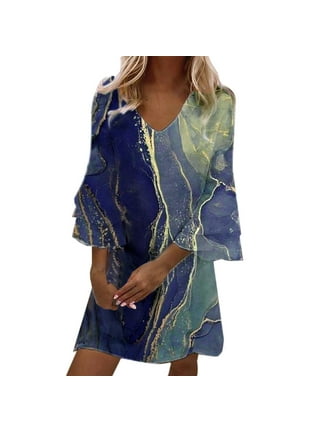 Women Dress V Neck Solid Color Womens Spring Dresses Home Wear Streetwear  Leisure Outwear Ladies Clothes