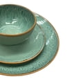 thumbnail image 4 of Vajilla VILMA para 4 Personas - Ceramica Verde 16 piezas, 4 of 9