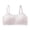 Pink, variant on Soft First Bra For Girls 10-14 Vertical Ribbed Knit Training Bra With Adjustable Spaghetti Straps Fixed Padded Wireless Puberty Underwear Vest Soft Breathable Cotton Crop Top