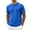 Blue, variant on Huangxinggg Graphic T Shirt Letter Print Starry Sky Short Sleeve Tee Casual Summer Top Comfortable Blend Shirt Fitted T Shirts