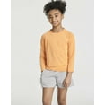 thumbnail image 2 of Real Essentials 4 Pack: Girls Long Sleeve Rash Guard Shirt - Swimwear UPF Sun Protection Swim Top (Ages 4-16), 2 of 6
