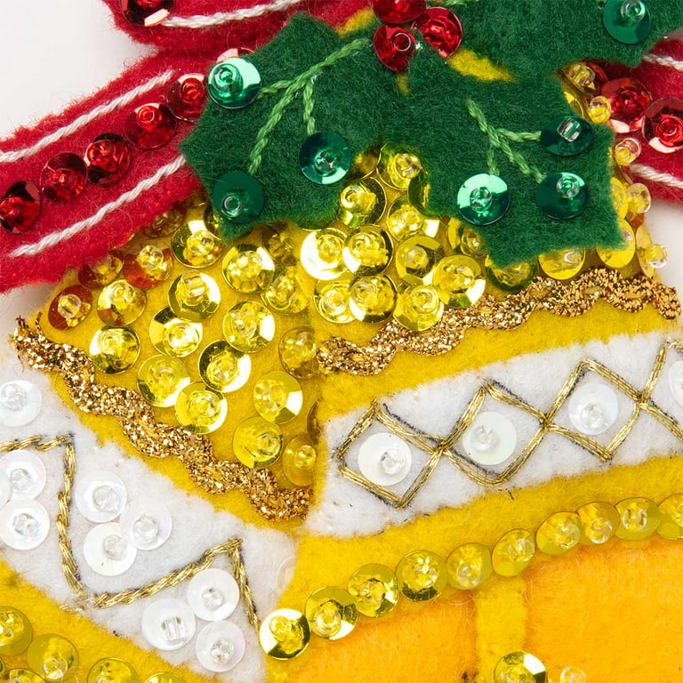 Bucilla ® Seasonal - Felt - Ornament Kits - The Claus Collection