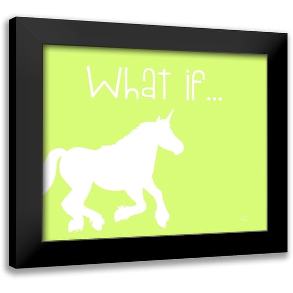 Murdock, Ramona 18x15 Black Modern Framed Museum Art Print Titled - What If…