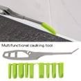 thumbnail image 4 of Visland Silicone Caulking Tool with Replaceable Pads Compact Design Portable Multifunctional Caulk Touch-Up Removal Tool, 4 of 8