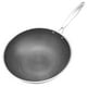 thumbnail image 4 of Freing de la casa Wok Pan conveniente Fry Wok Wok Acero inoxidable Freing Wok, 4 of 7