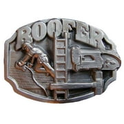 Roofer Novelty Belt Buckle