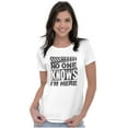 thumbnail image 3 of Funny No One Knows I'm Here Joke Womens Slim Fit Graphic Tee Brisco Brands M, 3 of 5