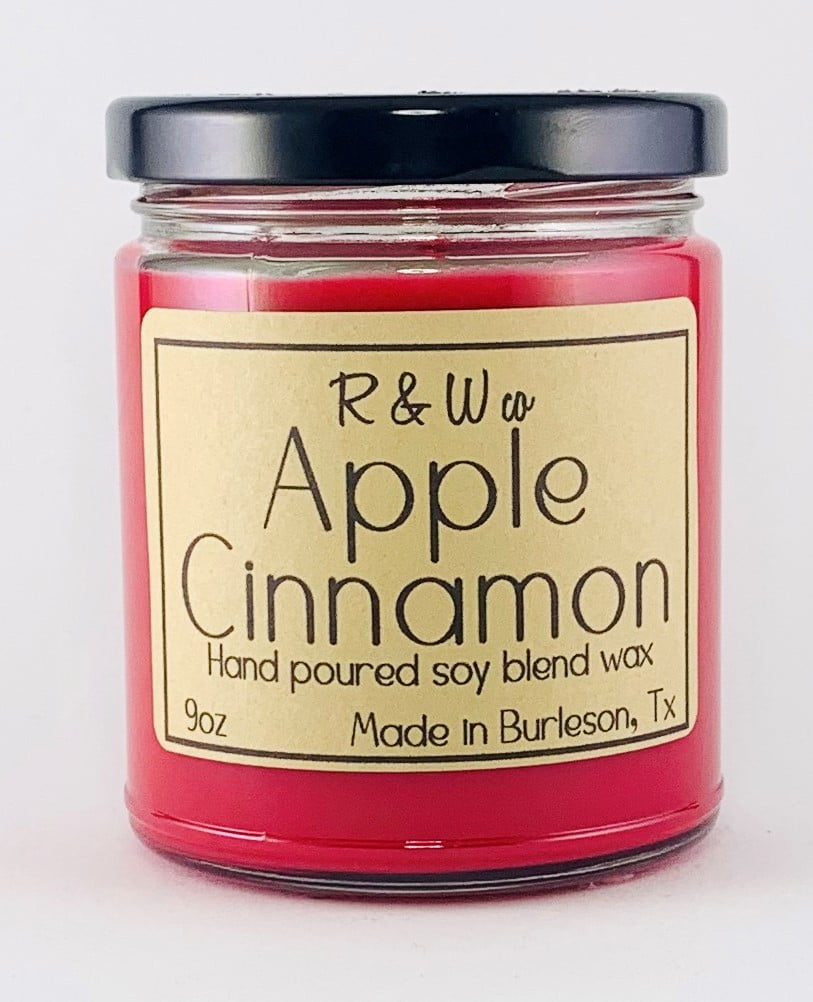 9oz Apple Cinnamon Soy Candle, Quality Candles at an Affordable Price