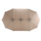 thumbnail image 3 of 14.8 pies doble lado paraguas al aire libre rectangular grande con manivela (sin base), 3 of 5