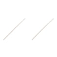thumbnail image 1 of YWIYIUD 2PCS 8.27inch Durable Clear LongStraw Thickening Pipe Conveniently Designed for Cleaning and Reuse Reliable and Practical Straw for Home Hotel and Cafe, 1 of 4