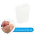 thumbnail image 4 of Uxcell Kitchen Sink Rack Feet, 30 Pack Rubber Rack Bottom Protective Replacement Feet Wire Bumpers Protector, White, 4 of 6