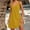 Yellow, variant on Sundresses For Women 2025 Sevevn Women's Summer Solid Color Loose Sleeveless V Neck Dress With Pocket Womens Summer Dresses