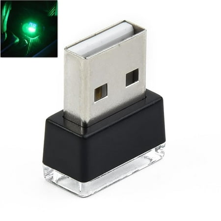 

1Pc USB LED Car Interior Lamp Neon Atmosphere Ambient Light Bulb Accessories