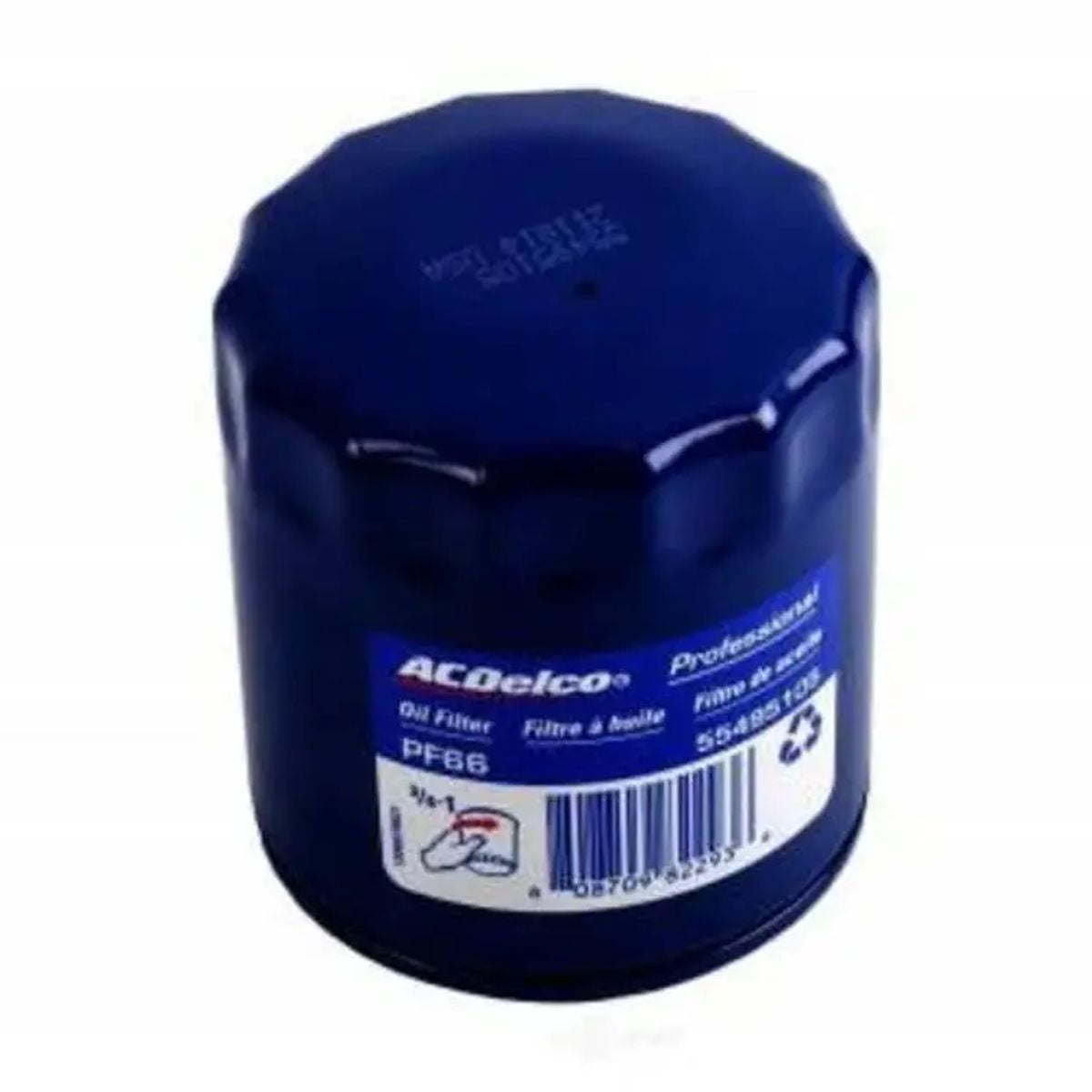 (6 pack) ACDelco Original Equipment PF66 Professional Engine Oil Filter 3.38" Height 3.16" Width 3.16" Length