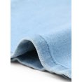 thumbnail image 7 of DARING DIVA Women's Back Slit Stretchy Below Knee Length Jean Skirt M Light Blue, 7 of 7