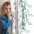 thumbnail image 3 of Blackout Kids Curtains,Princess Castle Flower Pattern Childrens Insulated Curtains Set Of 2,Bedroom Essentials,Toddler Room Decor 42"x63", 3 of 5