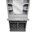 thumbnail image 2 of Cantina moderna con barra y cabas Sahara gris R21 MUEBLES ALTO 1.98 m ANCHO 1 m FONDO 40 cm, 2 of 9