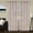 Champagne, variant on Superior Lightweight Trellis Sheer Curtains Set of 2, Grommet Header Curtain Pannel, Blue, 52"W x 108"L