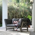 thumbnail image 7 of Westlake Solid Wood Outdoor Convertible Sofa Daybed, Gray Cushion, 7 of 7