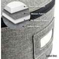 thumbnail image 3 of Quilted Dish Moving Boxes with Dividers, 5-Piece Set for Packing Plates, Wine Glasses & Fine China, Padded Storage Containers for Secure Moving & Organization, 3 of 6