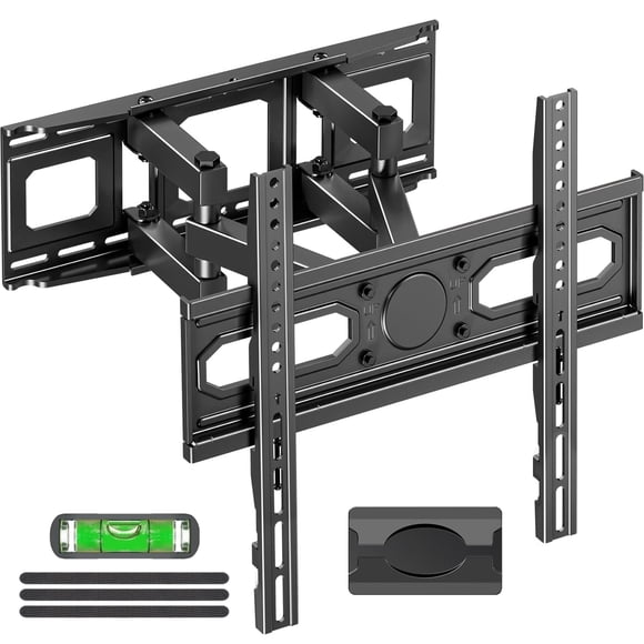 HOMOUNT Soporte de Pared para TV de Movimiento Completo para la Mayoría de 26-70 Pulgadas, Soporte TVs, TV con Brazo Articulado de Doble Giro, VESA Máximo 400x400 Mm, hasta 99 Lb