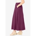 thumbnail image 3 of Woman Within Plus Size Petite 7-Day Maxi Skirt, 3 of 6
