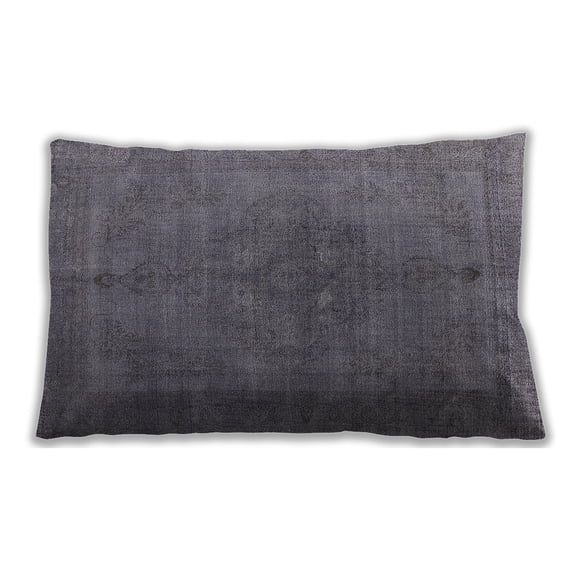 Ahgly Company Indoor Rectangular Mid-Century Modern Lumbar Throw Pillow, 13 inch by 19 inch