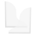 thumbnail image 1 of HEALEEP 2Pcs Shower Water Splash Guard Acrylic Bathroom Splash Guard Water Splashing Proof Homeowners Families, 1 of 8