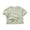 Green, variant on LYHaoo Toddler Boys Girls Short Sleeve Summer Casual Tops Beach Holiday Solid Shirts T Shirt Everyday T-Shirts Sizes 3-4 Years Beige