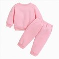 thumbnail image 4 of mgoYE Baby Girl Clothes 3 Months Ruffle Romper Toddler Girl Floral Cotton Pant Sets Girls Clothing Outfit(Pink,12-18 Months), 4 of 6